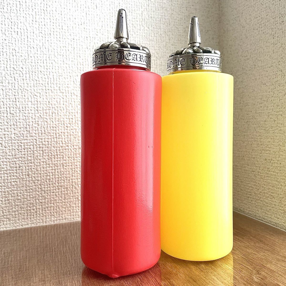 CHROME HEARTS クロムハーツ ケチャップ マスタード ボトルセット CH KETCHUP AND MUSTARD SET