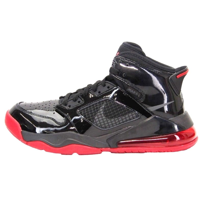 美品 NIKE ナイキ 27cm JORDAN MARS 270 CD7070-006 ジョーダン マーズ 270 BLACK/ANTHRACITE-GYM RED 24002282