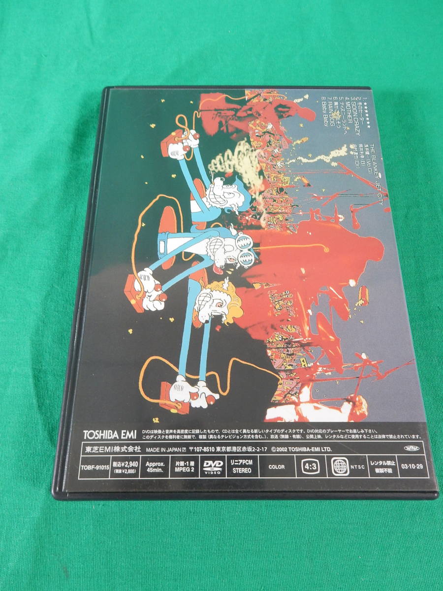 82/R585 邦楽DVD BLANKEY JET CITY ブランキージェットシティ / DOG
