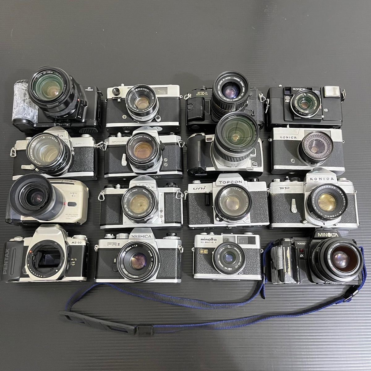 フィルムカメラ まとめ売り Canon Konica FUJI PENTAX PENTAX YASHICA MINOLTA TOPCON Konica Canon フィルムカメラ 一眼レフ