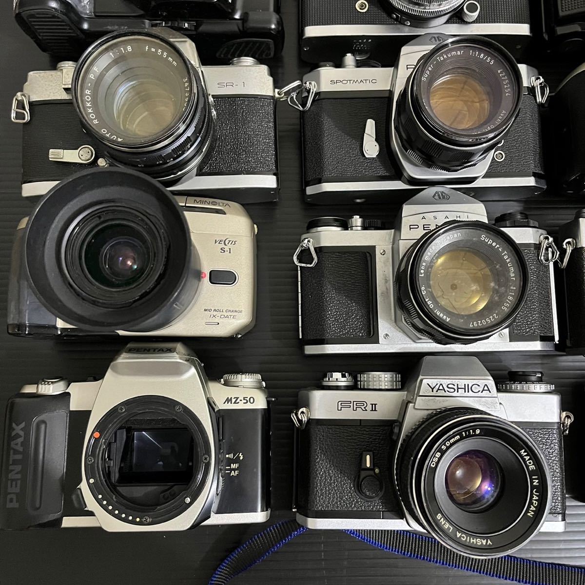 PENTAX YASHICA MINOLTA TOPCON Konica Canon フィルムカメラ 一眼レフ