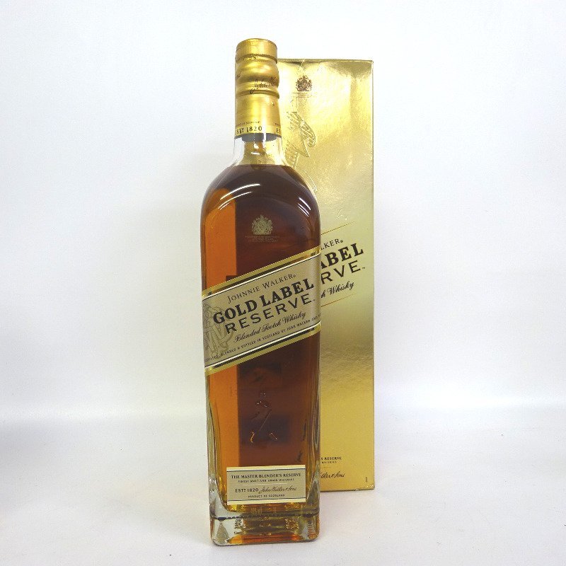 ウイスキー ジョニーウォーカー ゴールドラベルリザーブ 1000ml