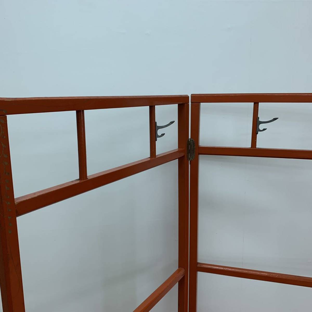 和家具 衣紋掛け 衣桁 衣紋掛け 骨董 木製 アンティーク 昭和レトロ 鶴 