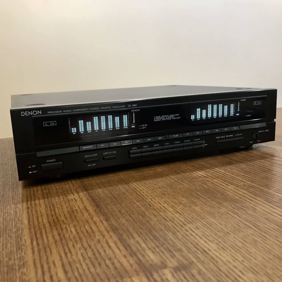DENON DE-680 Graphic Equalizer デノン　イコライザー　良品