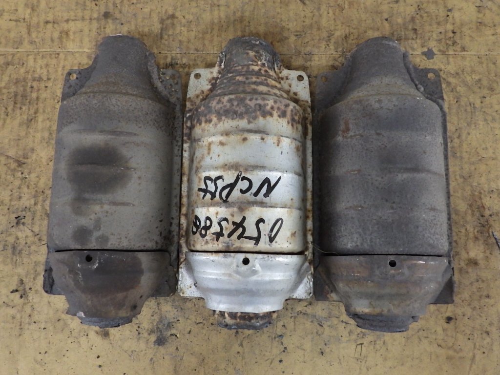 石] トヨタ 刻印GC4 触媒3個セット 1NZ 棚落ち無 コア用 □ ロジウム