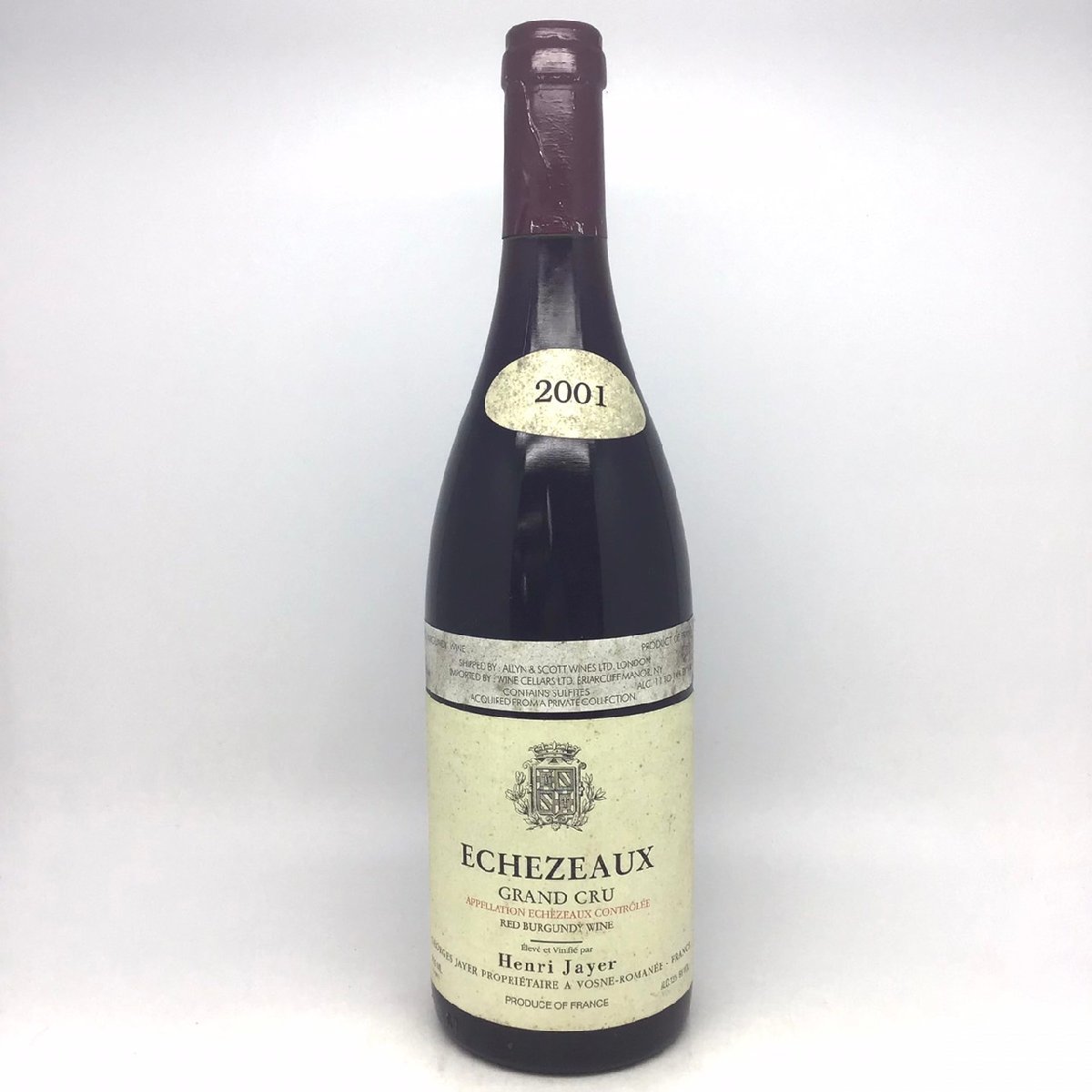 ワイン エシェゾー セラー保管【Henri Jayer】アンリ・ジャイエ