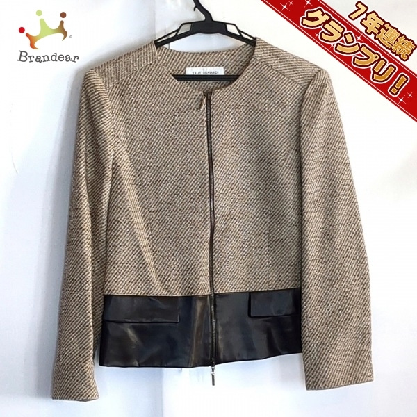 美品】トラサルディ-TRUSSARDI-ツイードヴィンテージダブルジャケット 