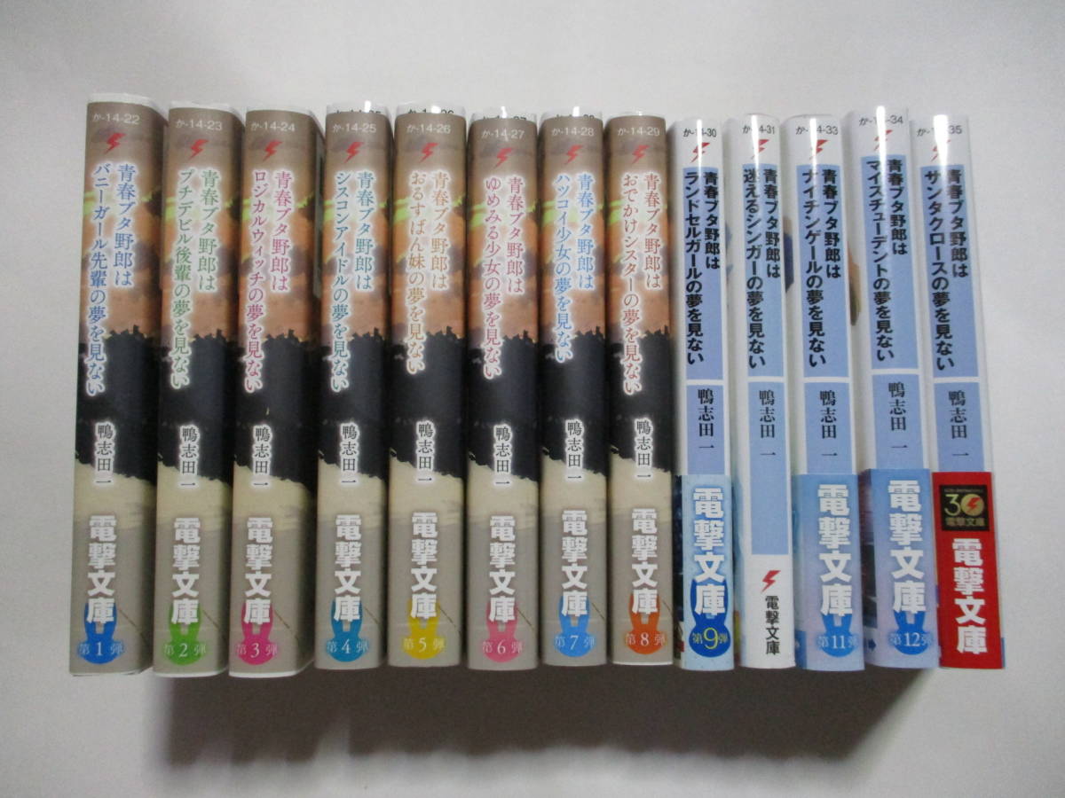 青春ブタ野郎シリーズ 鴨志田一 13冊セット ライトノベル 青春ブタ 