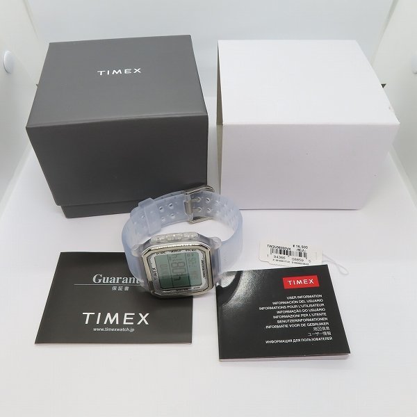 ジャンク】TIMEX/タイメックス コマンド アーバン クリア クオーツ
