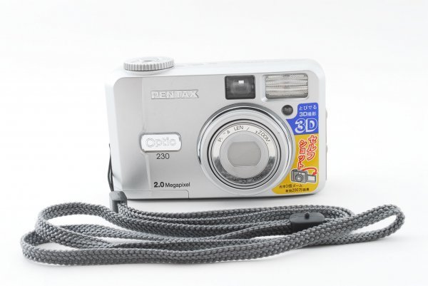 ADS1844☆ 実用美品 ☆ ペンタックス PENTAX OPTIO 230 単三電池式