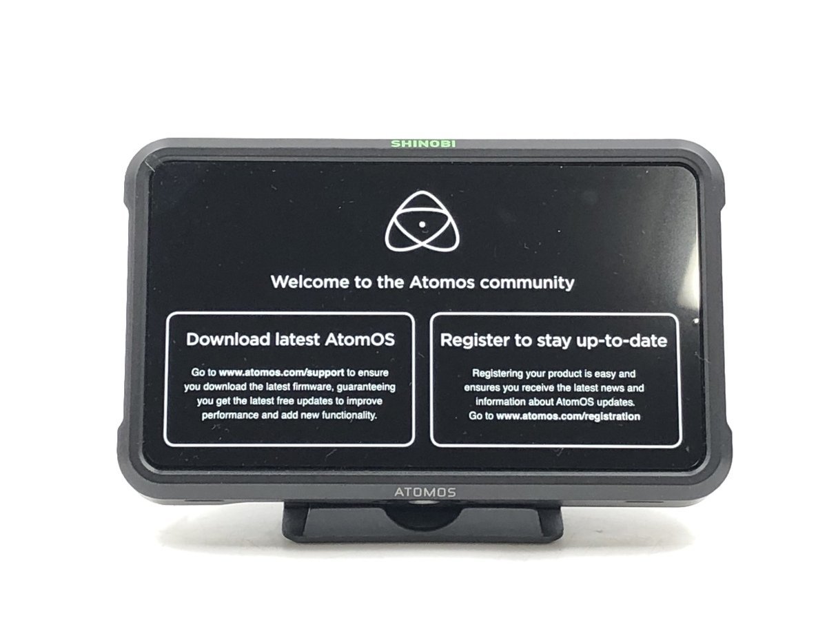 Atomos Shinobi アトモス 5インチ HDMI 4K ATOMSHBH01 高輝度HDR対応 