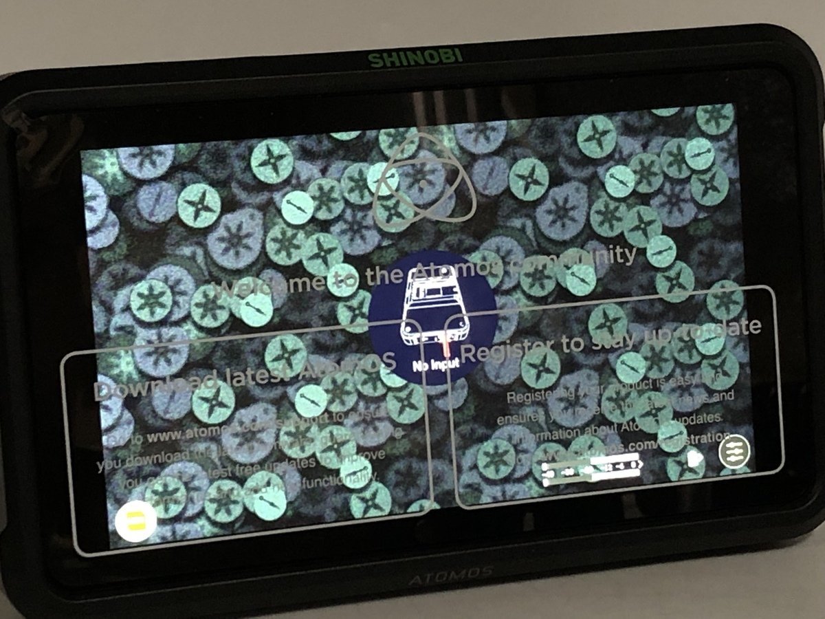 Atomos Shinobi アトモス 5インチ HDMI 4K ATOMSHBH01 高輝度HDR対応 