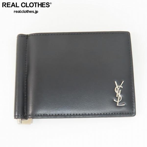 SAINT LAURENT PARIS/サンローランパリ レザー 二つ折り財布