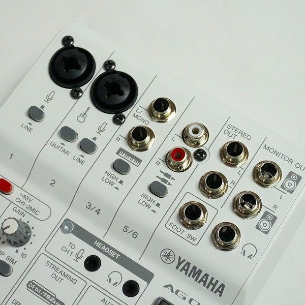 ☆ 通電確認済み YAMAHA ヤマハ AG06 ウェブキャスティング