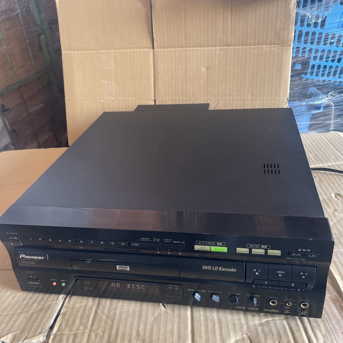 Pioneer DVD LDプレイヤー DVL-K88 （D-3）Pioneer パイオニア DVD LD 