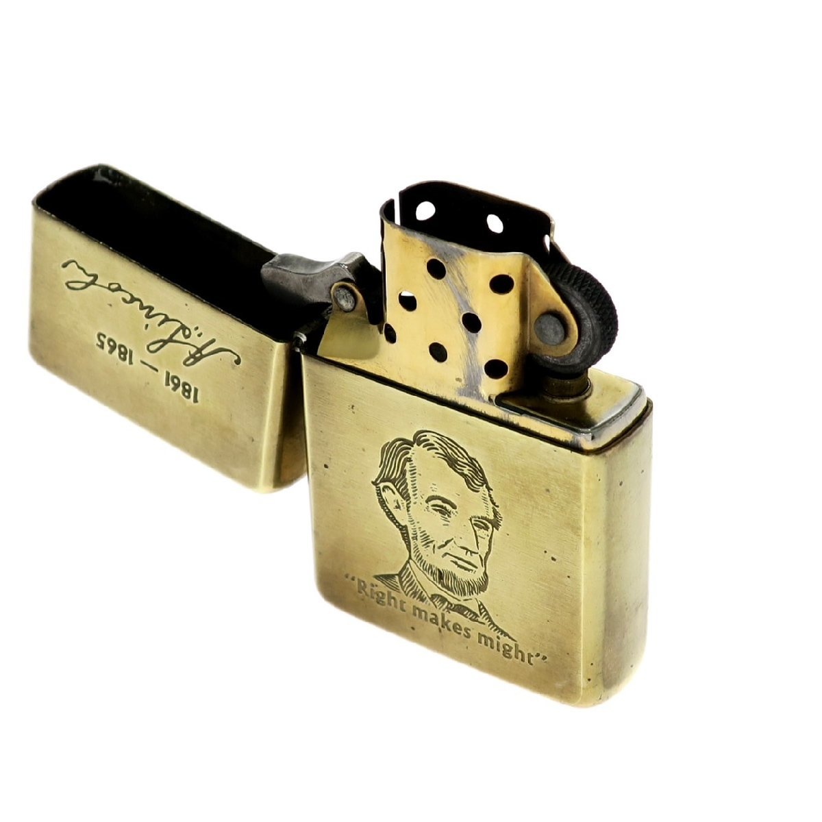 1円スタート Zippo ジッポー リンカーン アメリカ 大統領 USA 