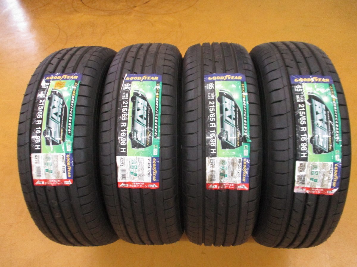 ★送料無料 B2s★　新品/ラベル付き グッドイヤー EAGLE RV-F 215/65R16 98H 夏４本　※2018年製