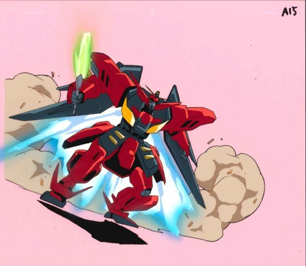 機動新世紀ガンダムX ガンダムヴァサーゴ ヴァサーゴ セル画 ガンダム 