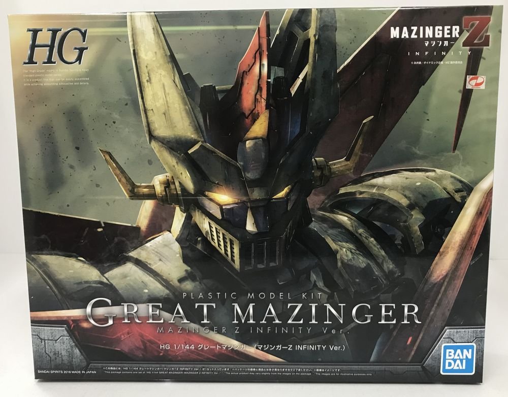 Wb525★バンダイ 1/144 HG グレートマジンガー(マジンガーZ INFINITY Ver.) 「劇場版 マジンガーZ / INFINITY」 中古 未組立★