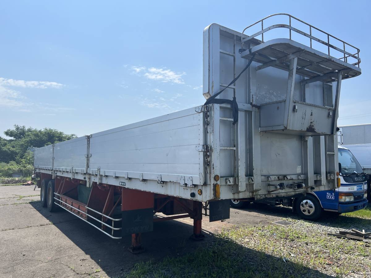 宮城発★SALE★格安物件★平成17年東急ヒラアルミセミトレーラー，12.30mボディ，1デフ用 ★45万売り切り