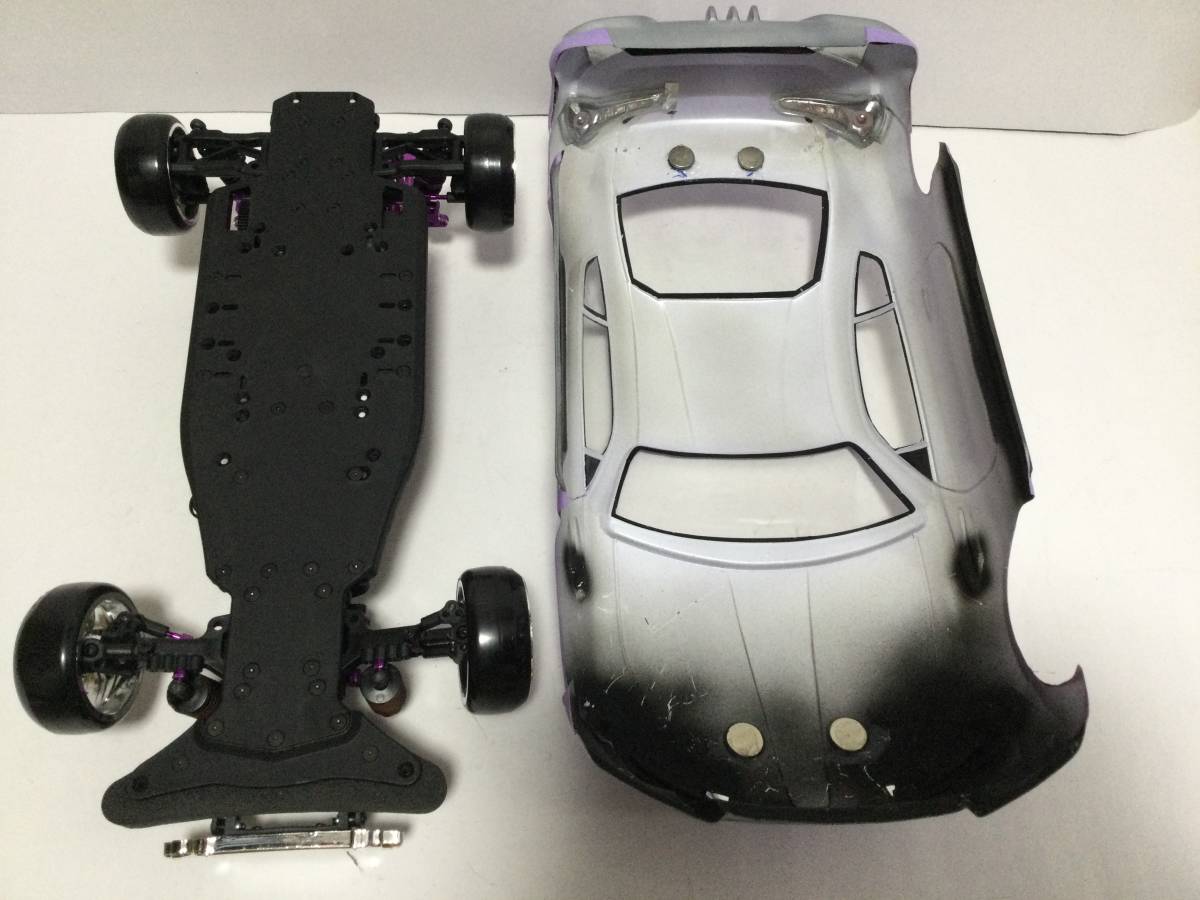 ☆【完成品】ヨコモ YD-2 S パープル仕様 フタバ4PLS 86系 ボディ付 