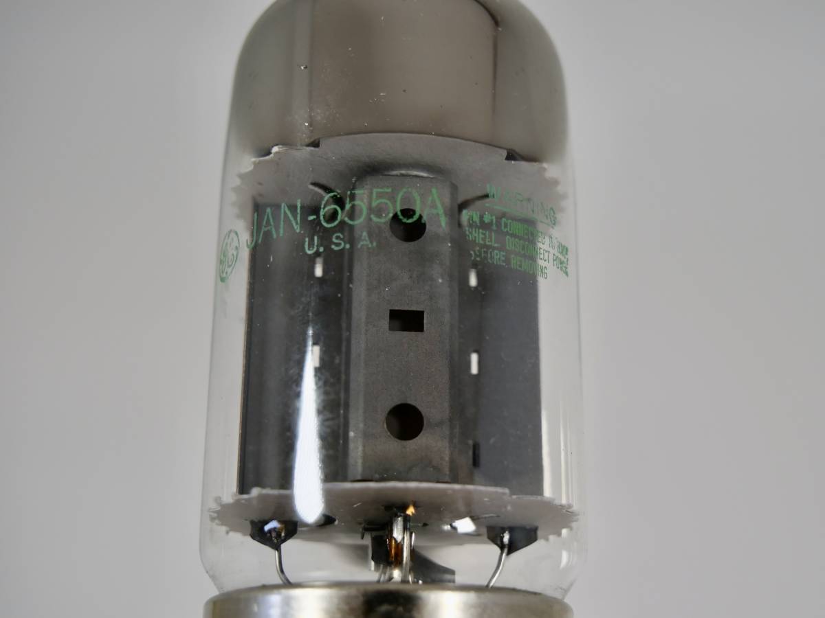 GENERAL ELECTRIC 6550A 真空管　1本 GENERAL ELECTRIC 6550A 真空管 1本 【公式通販】