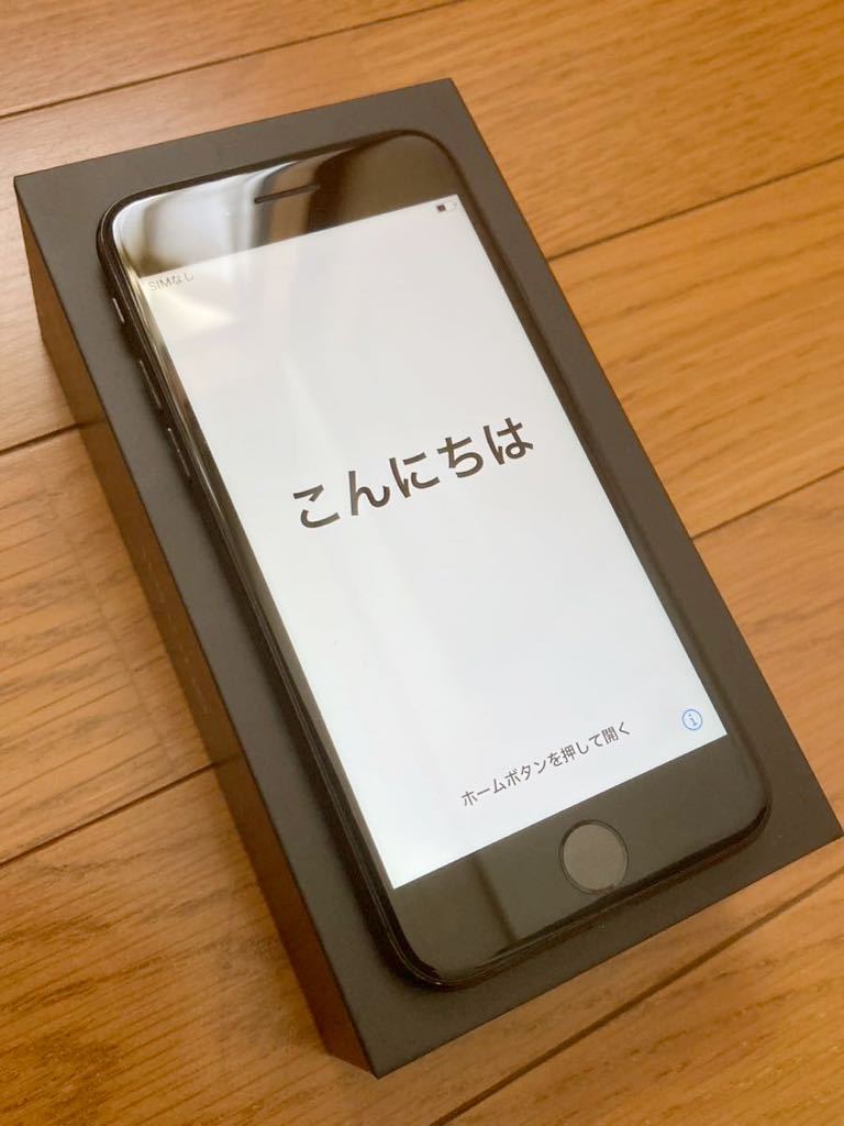 Apple iPhone iPhone7 ジェットブラック 128GB / au / simロック解除