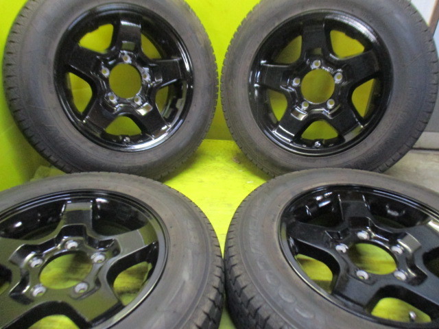 ユ） スズキ ジムニー 純正 16X5.5J+22 PCD139.7 グッドイヤーアイス