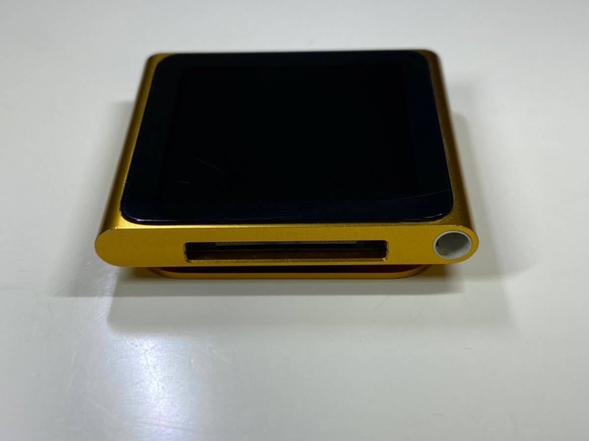 送料無料】iPod nano 第6世代 16GB 純正ケーブル付属 オレンジ Apple