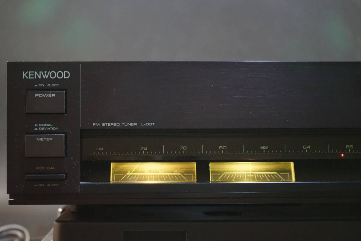 KENWOOD FMチューナー L-03T Σケーブル付属 公式通販