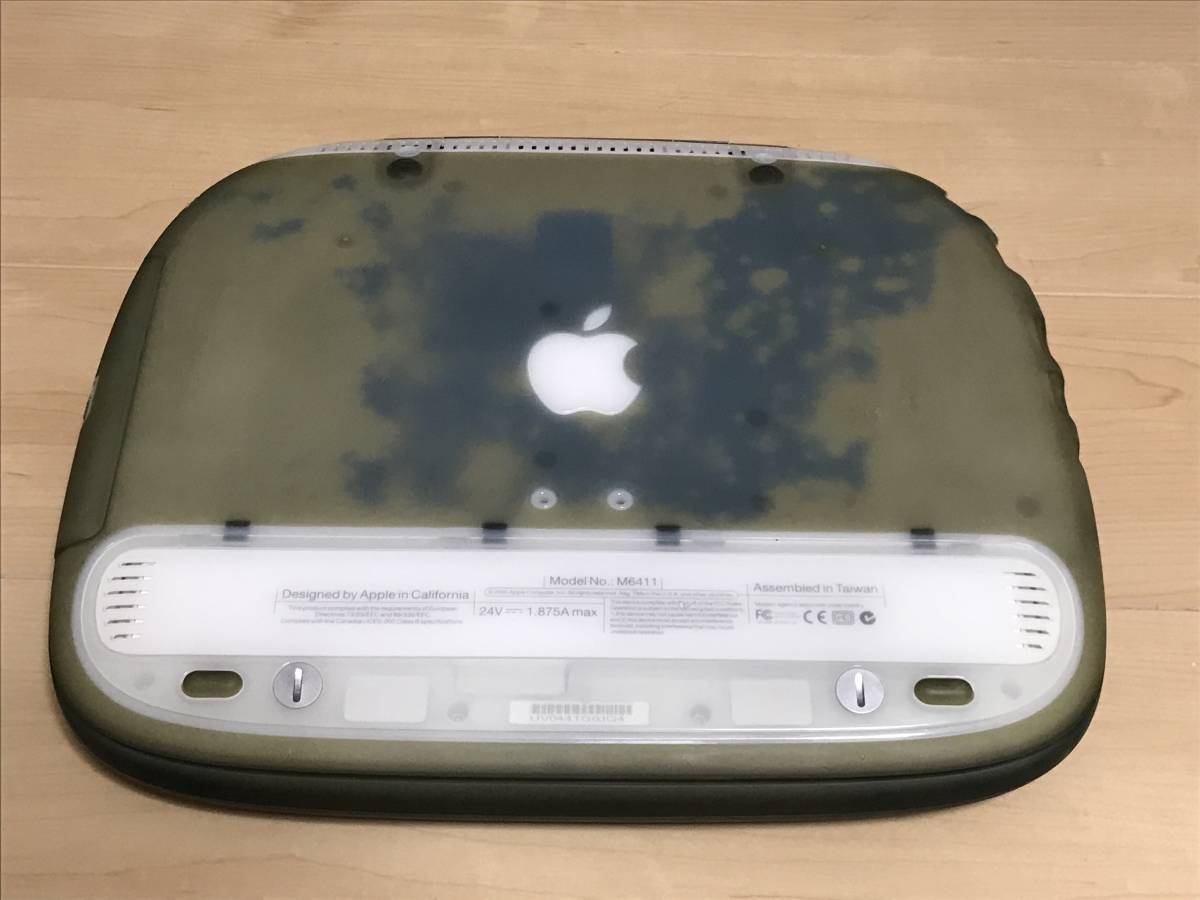 Apple iBook G3 クラムシェル グラファイト M772J/A ジャンク品 の入札 
