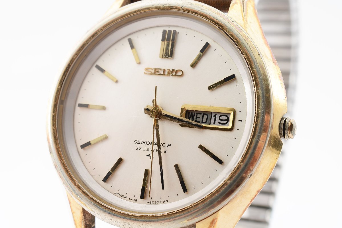 稼働品 セイコー マティック デイデイト 自動巻 メンズ 腕時計 SEIKO