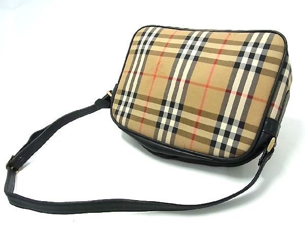 1円 Burberrys バーバリーズ ノバチェック キャンバス×レザー 1円 Burberrys バーバリーズ ノバチェック キャンバス×レザー