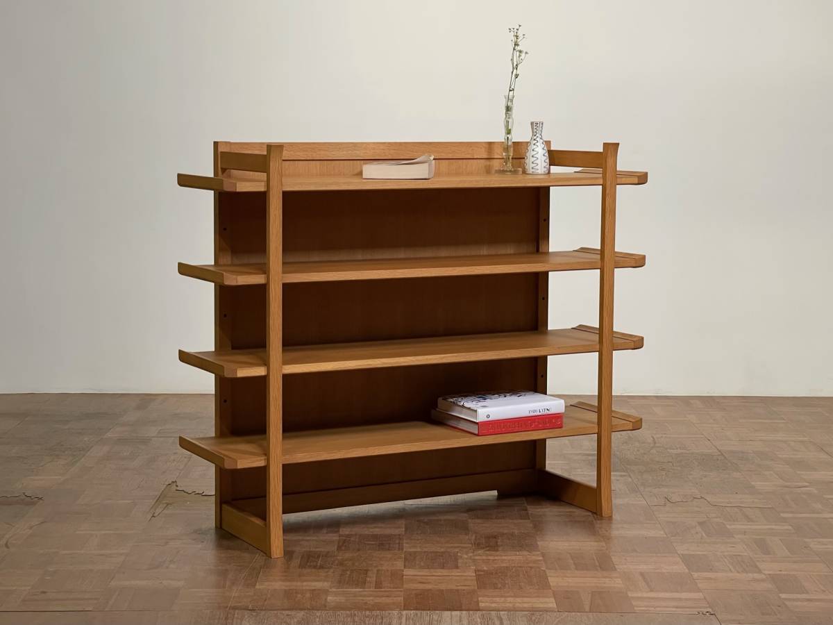 【ACTUS】オープンシェルフ ACTUS オーク無垢材オープンシェルフ 【公式通販】