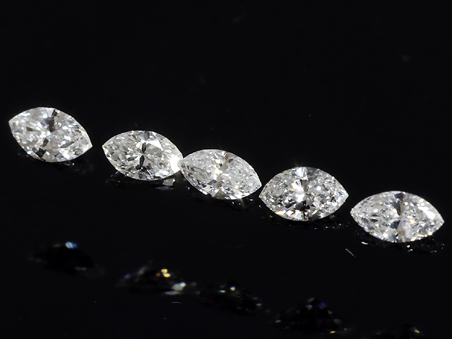 【HA0138】天然ダイヤモンド 5石セット 合計 0.165ct 