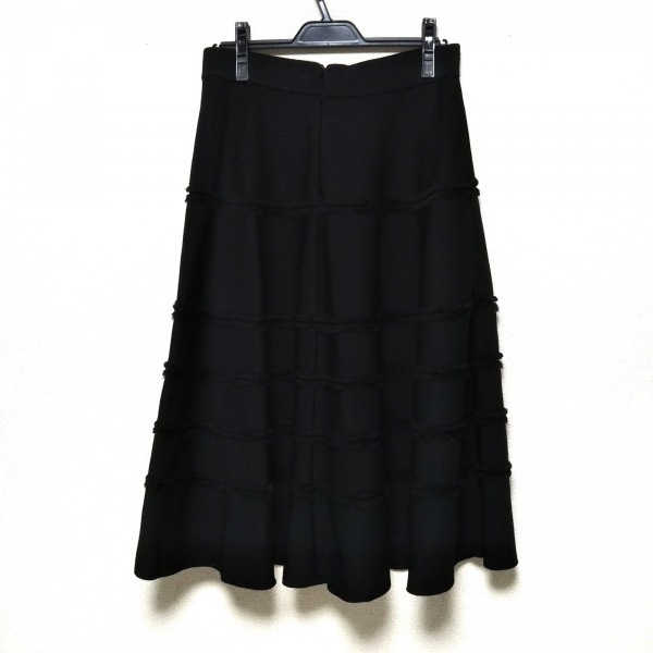 FOXEY - 美品 FOXEY フォクシー Skirt DOLLY NOIR シルクタフタ