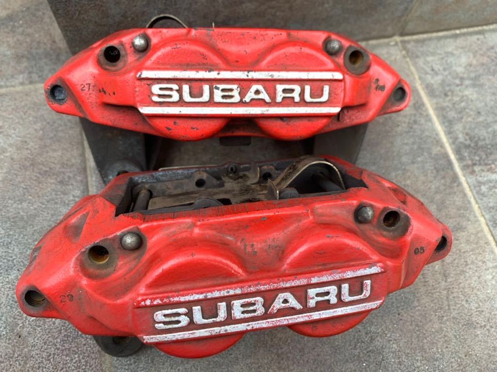 SUBARU スバル 純正キャリパー 前後セット 4pot 4ポット ローター