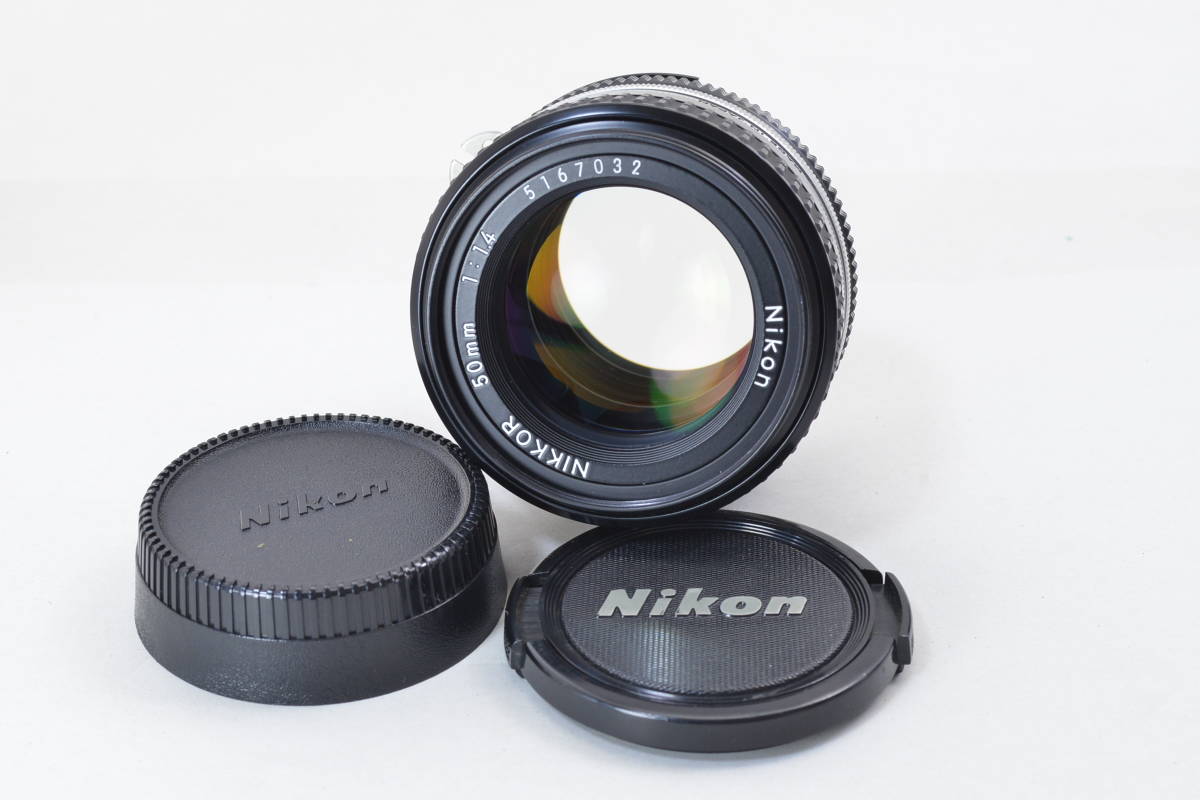 ecoま】NIKON Ai-s NIKKOR 50mm F1.4 no.5167032 単焦点 マニュアル