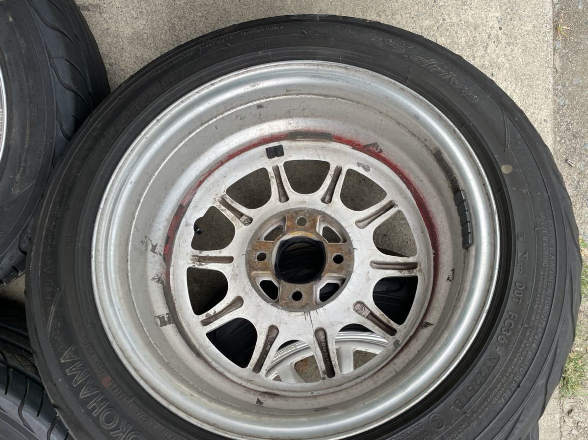 スプリントハート 15インチ 6.5j +28 4穴pcd100 JDM USDM シビック 