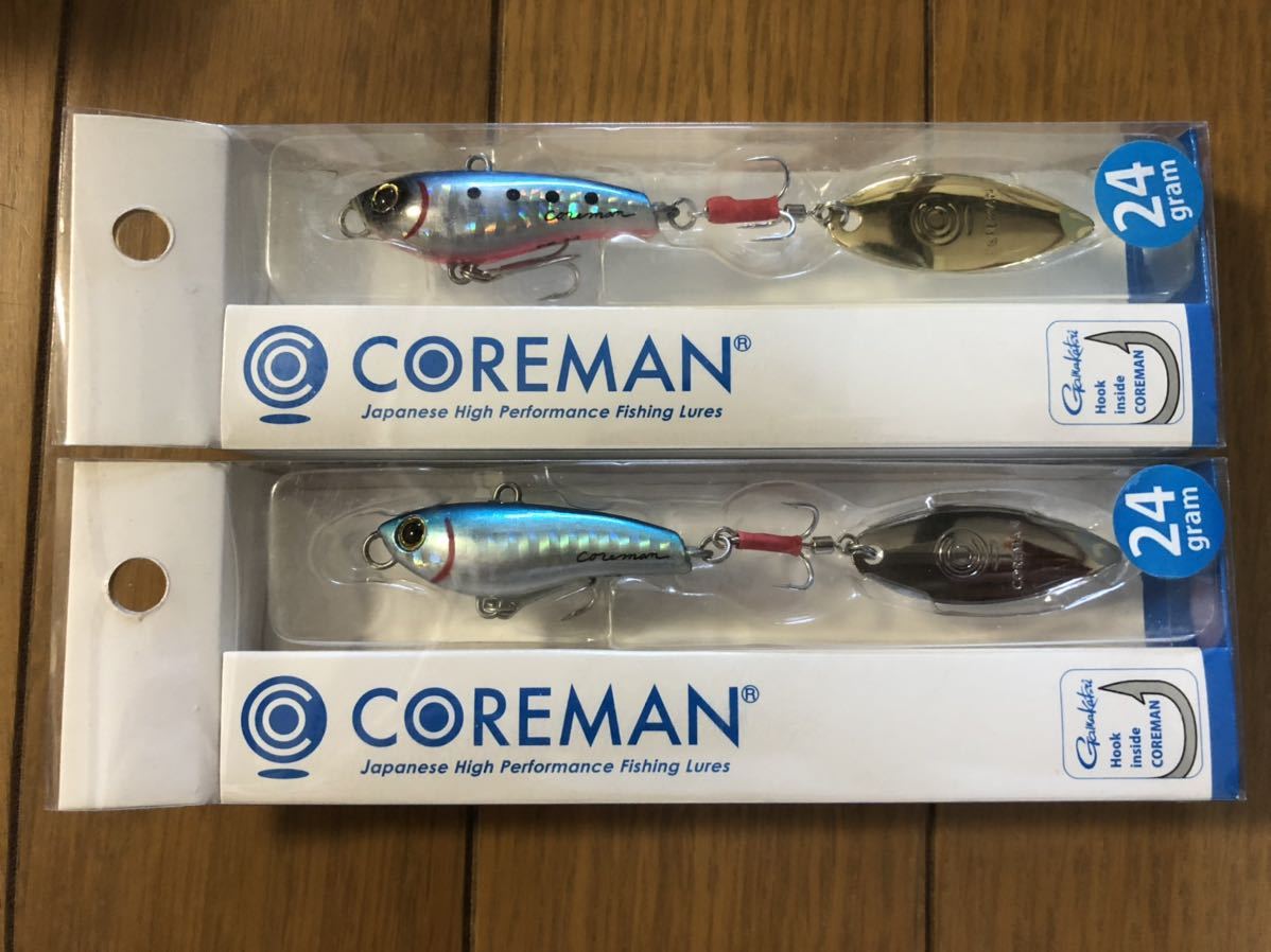 新品】2個セット コアマン パワーブレード PB-24 レアメタル