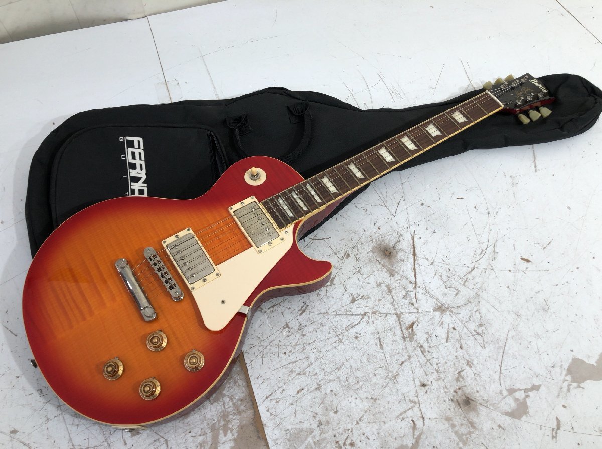 BURNY バーニー レスポール エレキ ギター ○E072M083 Burny レス
