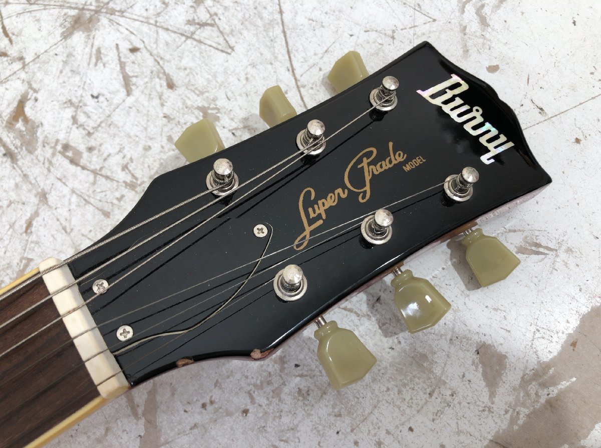 BURNY バーニー レスポール エレキ ギター ○E072M083 Burny レス