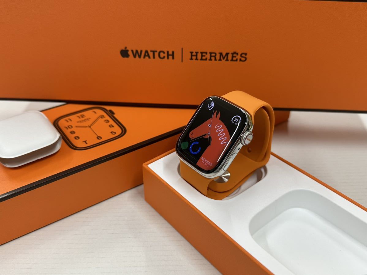 ☆即決 美品 Apple Watch series8 HERMES 41mm アップルウォッチ