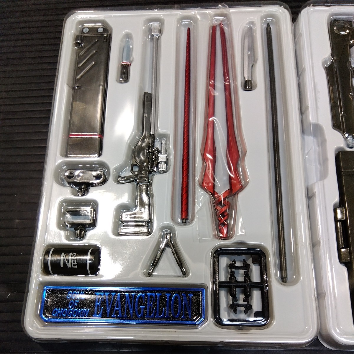 開封済 中身未使用 バンダイ 新世紀エヴァンゲリオン 超合金魂 GX-16 エヴァンゲリオン零号機改 アニメ マンガ フィギュア_5