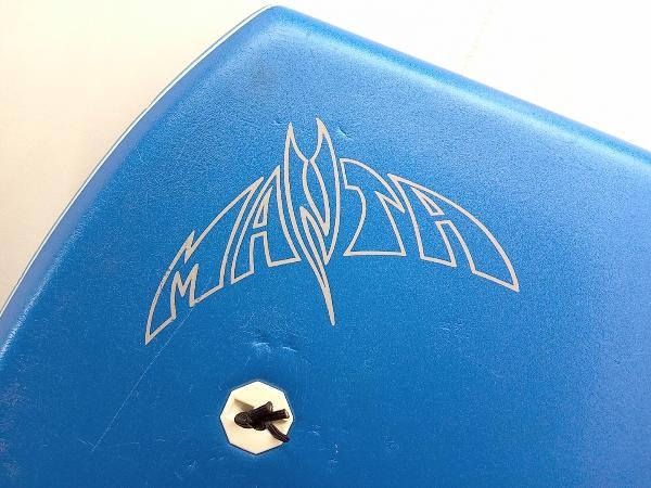 MANTA HURRICANE イエロー ボディボード フィン付き MANTA ボディ