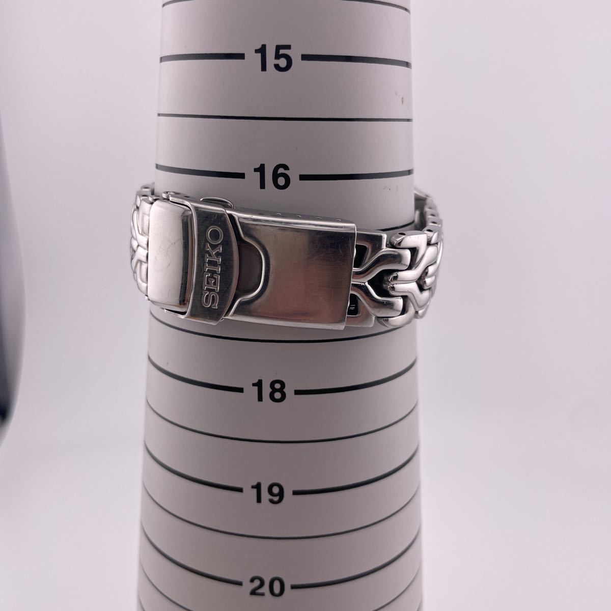 SEIKO セイコー 1/1000 SEC クオーツ メンズ腕時計 H021-8050 SS 