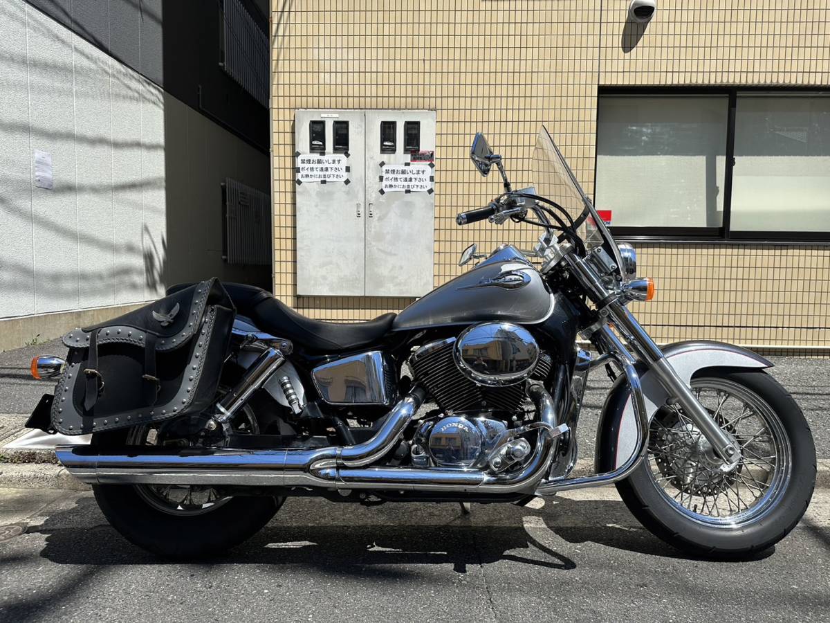 広島市中区発 HONDA NC34 H16年 SHADOW シャドウ400 美車 機関良好 1  
