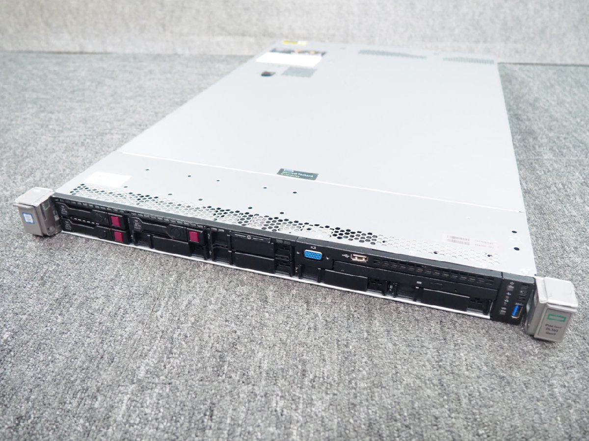 S123] ☆ 8コア×2個！高性能サーバー ☆ hp ProLiant DL360 Gen9 8C