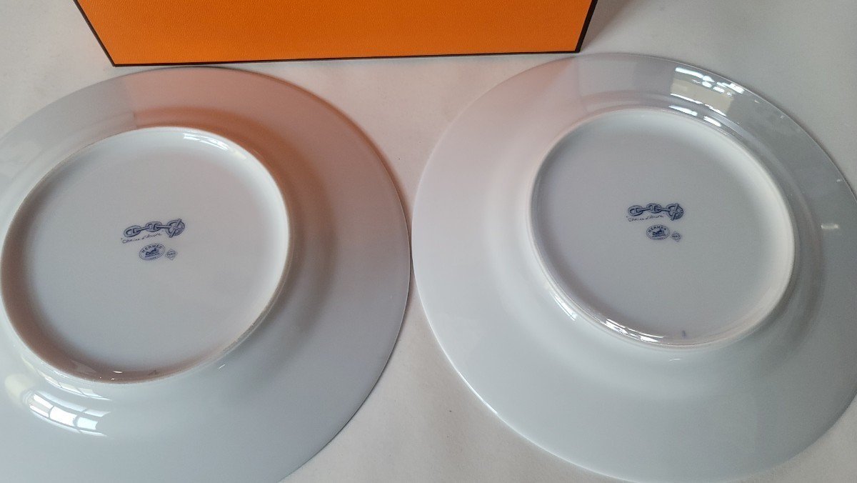 HERMES 皿 シェーヌダンクル 2枚セット HERMES エルメス