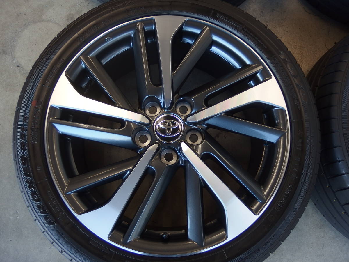 ホイール新車外し品!! TOYOTA カローラクロス純正 7Jx18+40 114.3-5H + 